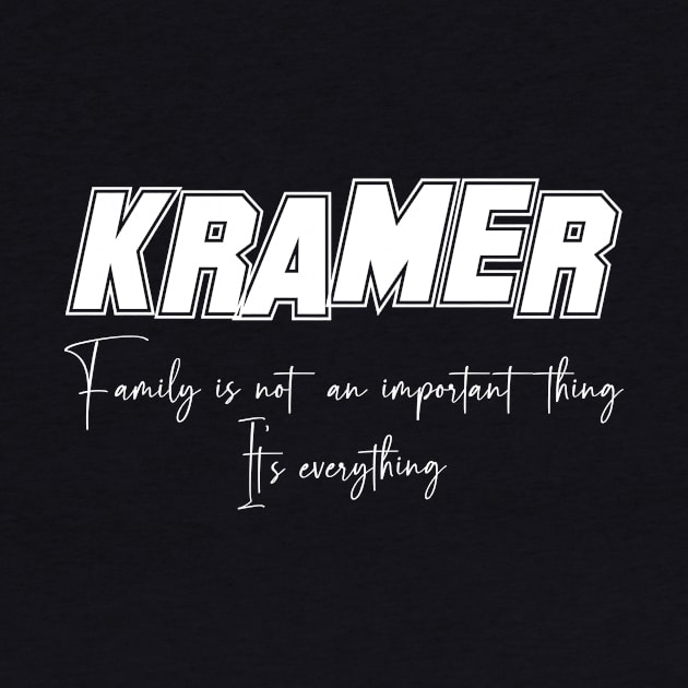 Kramer Second Name, Kramer Family Name, Kramer Middle Name by JohnstonParrishE8NYy